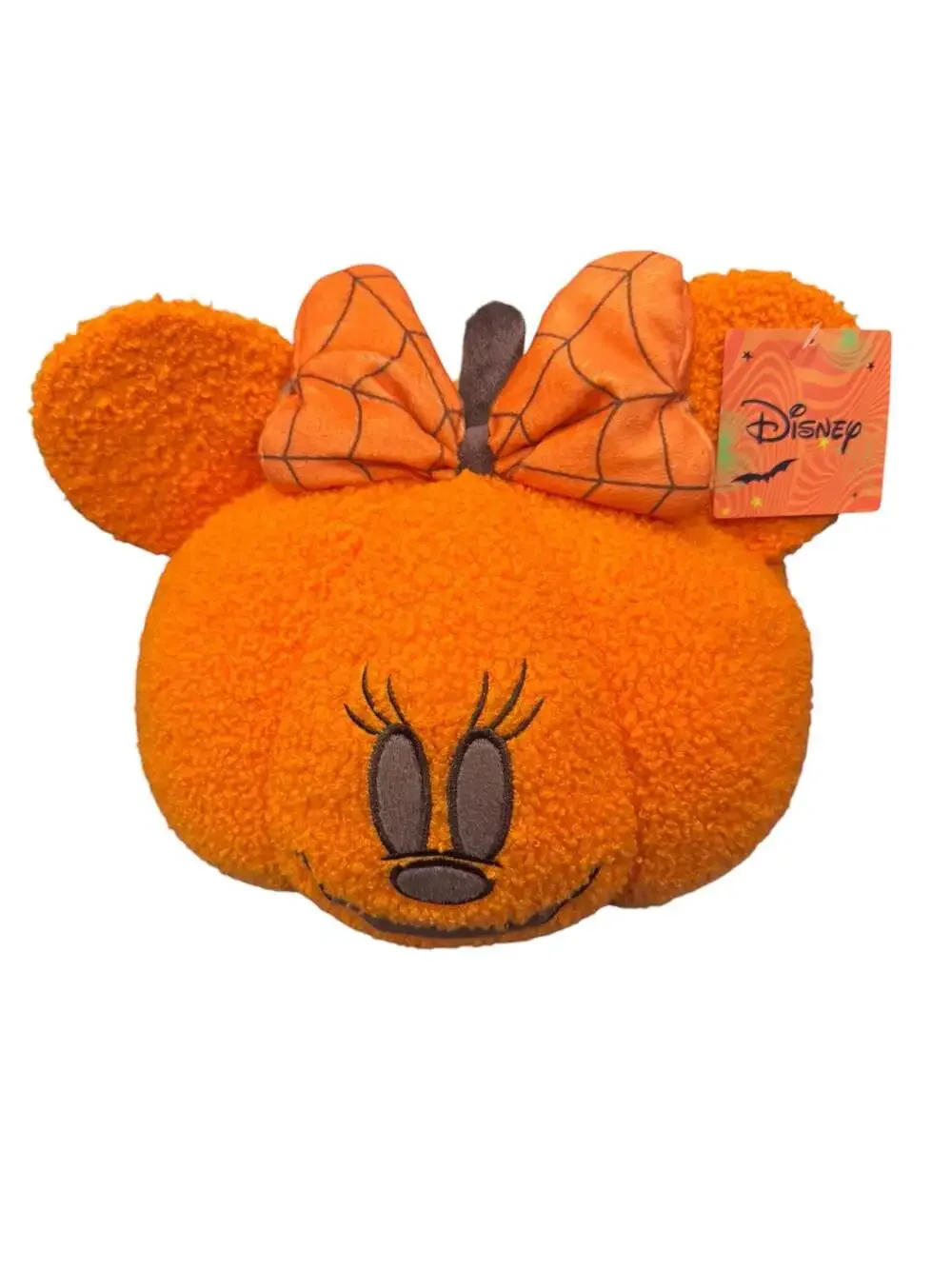Disney Aldi Minnie Mouse Pumpkin Plush Pillow Halloween